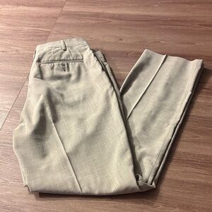 Men's Classic Dress Pants in Light Khaki